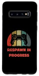 Coque pour Galaxy S10 Respawn in Progress Graphique coloré pour manette de jeu
