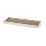 Gejst Frame bricka small 11x32,4 cm Ek-ljusgrå