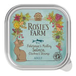 Rosie's Farm Adult säästöpakkaus 32 x 100 g - lohi, kana & katkarapu