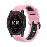 Garmin Tactix 7 Klokkerem i silikon, 26mm - Rosa, svart