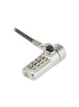 StarTech.com Laptop Cable Lock - Combination Lock for Wedge Lock Slot security cable lock