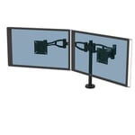Fellowes Vista Dual Monitor Arm - Monitor Mount for 10KG 26 inch Scree