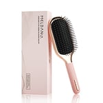 Melbang Brosse à cheveux pour cheveux épais, bouclés, fins, longs, courts, humides ou secs, ajoute de la brillance et rend les cheveux lisses, peigne à cheveux pour homme, femme, enfant