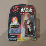 Hasbro Star Wars Episode I Obi-Wan Kenobi Naboo Figure with Lightsaber & Handle