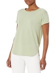 Amazon Essentials Women's Studio Relaxed-Fit Lightweight Crew Neck T-Shirt (Available in Plus Size), Light Green, S
