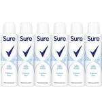 Sure Motionsense Cotton Dry 48H Anti-perspirant For Women 250ml / Pack Of 6