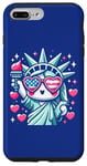 Coque pour iPhone 7 Plus/8 Plus Statue of Liberty Cute NYC New York City Manhattan Girls