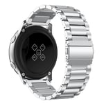Huawei Watch GT 2/3 42mm Stilrent länkarmband i metall, silver