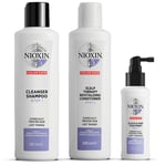 Nioxin Nixoin Hair System Kit 5 Fint, Tunt & Kemiskt Behandlat Hår 700 ml