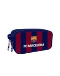 Safta F.C. BARCELONA – Large Children's School Toiletry Bag, Children's Toiletry Bag, Adaptable to Trolley, Ideal for Children from 5 to 14 Years, Comfortable and Versatile, 26 x 12.5 x 15 cm,