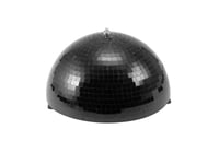Half Mirror Ball 30cm black motorized