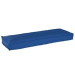 Pallkuddar för Bänk 2 st Kungligt Blå 120x40x8 cm Oxford-tyg
