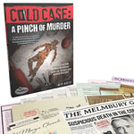 Thinkfun Cold Case Files - A Pinch of Murder - Murder Mystery Game for Adults and Kids Age 14 Years Up