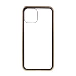 Stilrent skal med färgade kanter till iPhone 12 Pro Max, Guld
