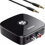 UGREEN Bluetooth-ljudmottagare med 3,5 mm och 2x RCA-adapter