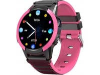 Smartwatch Gogps X03 Czarno-Różowy (Akgggpsma0011)