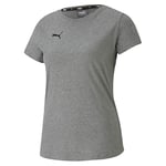 PUMA Women's Teamgoal 23 Casuals T-shirt, Medium Gray Heather, L