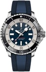 Breitling A17376211C1S1 Superocean Automatic 44 Blå/Gummi Ø44 mm