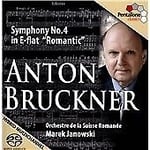 Anton Bruckner : Anton Bruckner: Symphony No. 4 in E-flat, ‘Romantic’ CD Hybrid