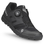 Scott Sport Crus-r Flat Boa cykelsko black/silver herr - Skostorlek 47