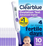 Clearblue Advanced Digital Ovulation Test - 10 Pack