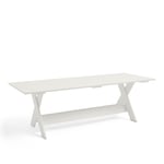 HAY - Crate Dining Table L230 - White - Matbord utomhus