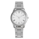 Clean Classic Herrklocka stilren m metallarmband - Flera färger Vit
