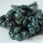 Natural Grade A Kambaba Jasper (green) Gemstone Round Beads - 4mm 6mm 8mm 10mm