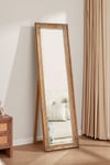 Contemporary Gold Carved Full Length Mirror