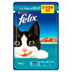 Felix Pouch Tuna 3/£1 (100g) (pack Of 20)