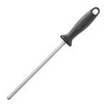 ZWILLING 32576-231-0 Sharpening Steel, Synthetic Handle, Black, 23 cm