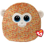 TY TAMAR MONKEY The Squish-A-Boos Collection Soft Toy Plush Cushion 14" 39373