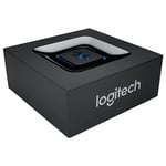 Logitech Bluetooth Audio Adapter - 3.5mm AUX, 2RCA (Åpen Emballasje Utmerket) Svart