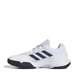 adidas Men's GameCourt 2.0 Omnicourt Shoes Sneaker, Cloud White/Grey Two/Cloud White, 5 UK