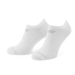 New Balance - White Sport Socks, Breathable Cotton, No Show Liner, 6 Pack (Medium)