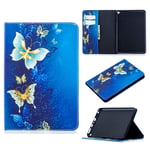 XFDSFDL® Protective Cover for Amazon Fire HD 8/8 Plus 10th Gen 2020 (8.0 Inch) PU Leather Cover Flip Case Butterfly Pattern with Built Stand Card Slot Wallet Device Shell Holster, 16