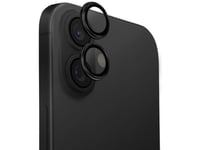 Uniq Optix Aluminium Camera Lensprotector Iphone 16 6.1" / 16 Plus 6.7" Midnight Black Szkło Na Obiektyw Aparatu Z Aplikatorem