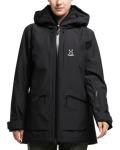 Lumi Insulated Parka W True Black (S)
