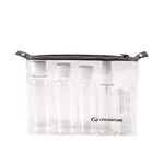 Transparent necessär - LIFEVENTURE Flight Bottle Set