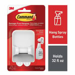 3M Command Spray Bottle Hanger - Damage Free, Removes Cleanly, Holds 32FL OZ