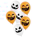 Halloween Ballonger Pumpa & Spöke