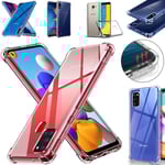 Samsung A21s/A70/A41/A50/A10/J6 skal mobilskal fodral Army V3 - Transparent A50 / A50S / A30S Samsung Galaxy
