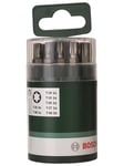 Bosch 10-delers sett skrutrekkerbits standard for skruer med innvendig torx (T) Universalholder, magnetisk; T10; T15; T20; T25 (2 x); T27; T30; T40 (2 x); 25 mm