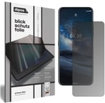 dipos I Privacy Filter compatible with Nokia 8.3 5G Screen Protector Anti-Spy 4-Way Protection