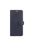 Radiation protected Mobilewallet PU Samsung A72 Flipcover Black 3-Led RFID