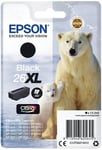 Genuine Epson 26XL Black Ink Cartridge for Expression XP-615 XP-80 XP-810, T2621