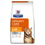 Hill's Prescription Diet Feline c/d Urinary Care Multicare Chicken 3 kg