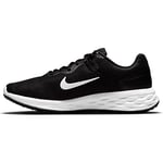 NIKE Men's Nike Revolution 6 Nn Sneaker, Black White Iron Grey, 6.5 UK