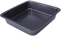 Heavy Duty Carbon Steel Bread Pan for Baking, Square Cake Tin Tray Design Can be Applied to The Domestic Standing Oven/Combo (1 Tray)
