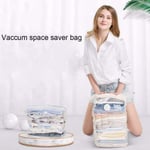 5 Size Space Saver Saving Storage Bags Vacuum Seal Compressed 80*100cm